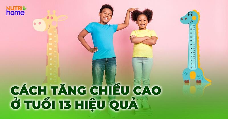 6 cách tăng chiều cao ở tuổi 13 tại nhà: Thực đơn và bài tập