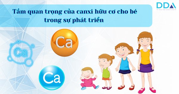 Top 5 loại canxi hữu cơ cho bé tốt nhất hiện nay