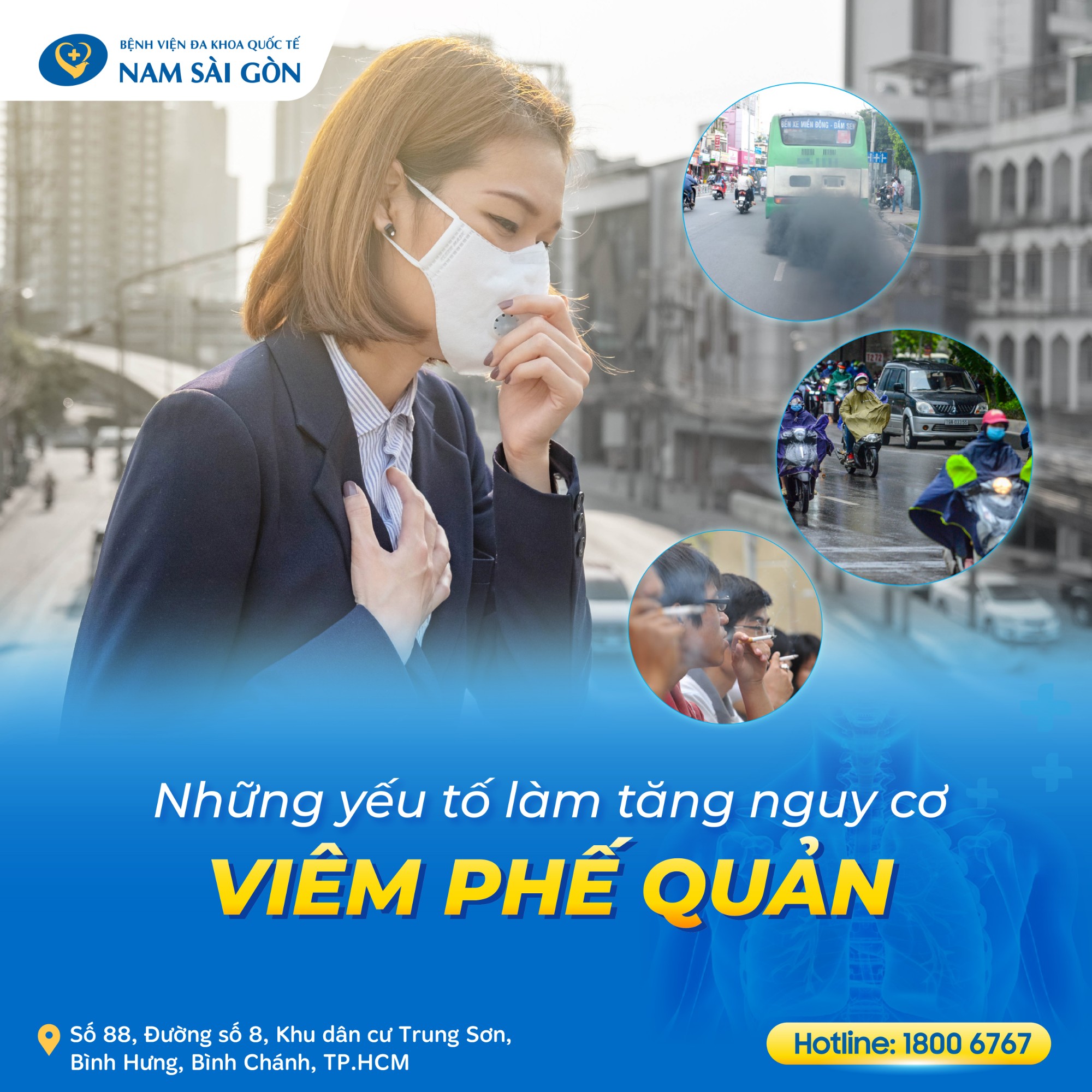 Viêm phế quản - Nguyên nhân, dấu hiệu, đối tượng và cách phòng ngừa