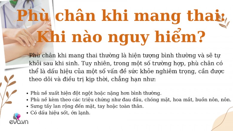 Mẹ bầu xuống máu chân bao lâu thì sinh và những dấu hiệu cảnh báo nguy hiểm