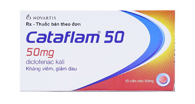 Cataflam - Thuốc đau bụng kinh màu hồng & lưu ý cần biết