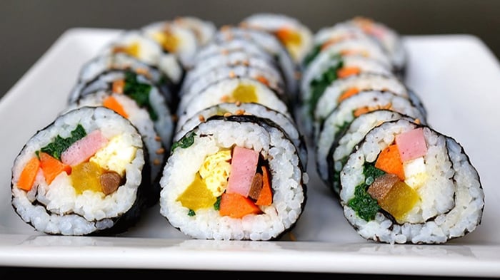 Bí mật về lượng calo trong kimbap là gì? Ăn kimbap có gây tăng cân không?