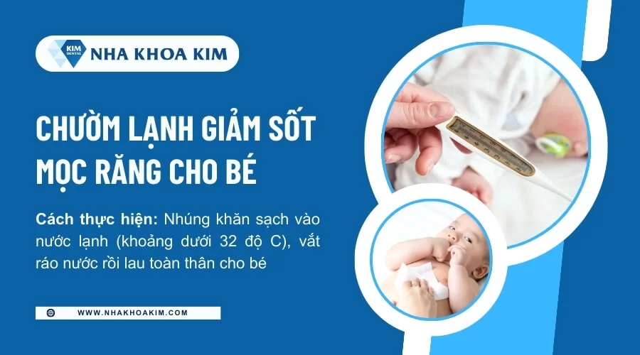 Dấu hiệu bé sốt mọc răng và cách giảm sốt tại nhà