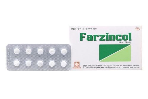 Thuốc Farzincol 10mg có tác dụng gì?