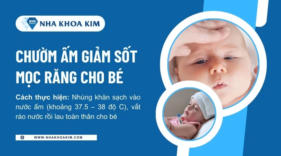 Dấu hiệu bé sốt mọc răng và cách giảm sốt tại nhà