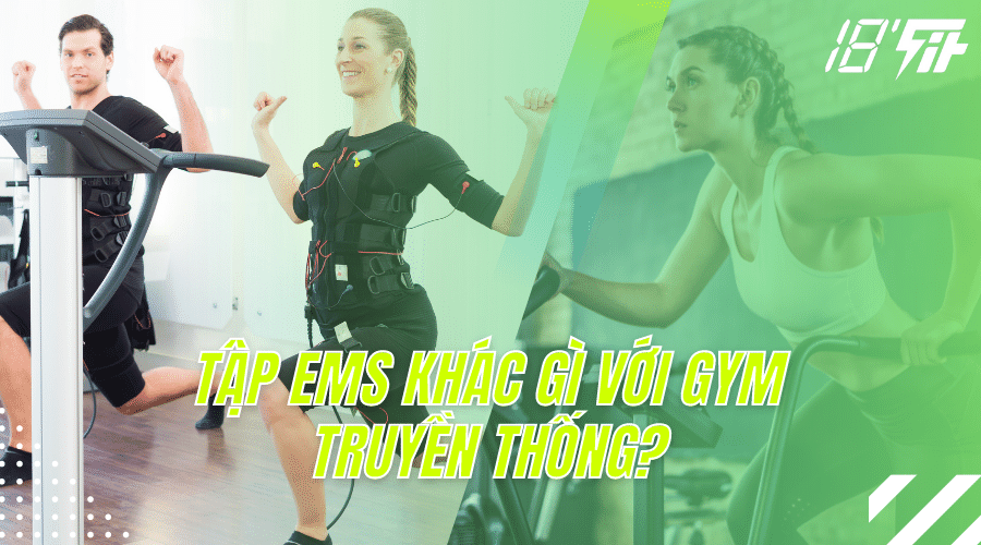 Tập ems khác gì so với gym truyền thống?