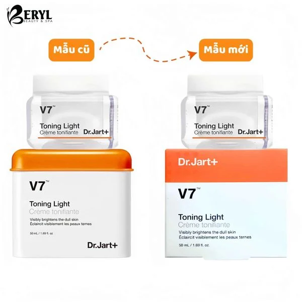 Kem Dưỡng Trắng Da, Trị Thâm Nám V7 Toning Light Dr.Jart+ 50ml Hàn Quốc Chính Hãng