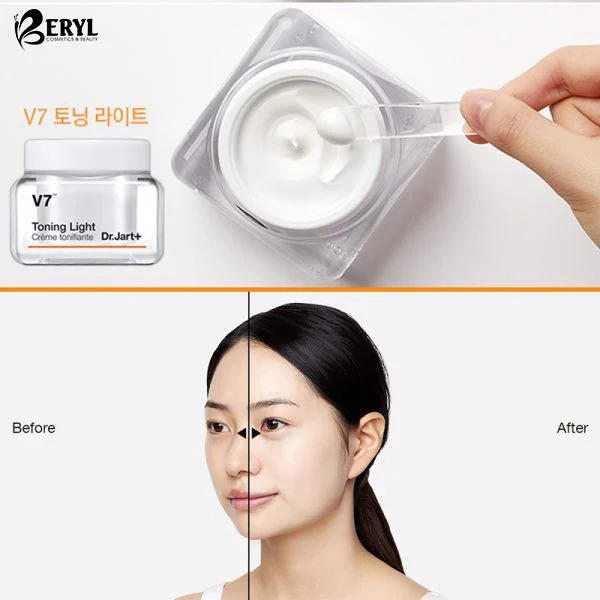 Kem Dưỡng Trắng Da, Trị Thâm Nám V7 Toning Light Dr.Jart+ 50ml Hàn Quốc Chính Hãng