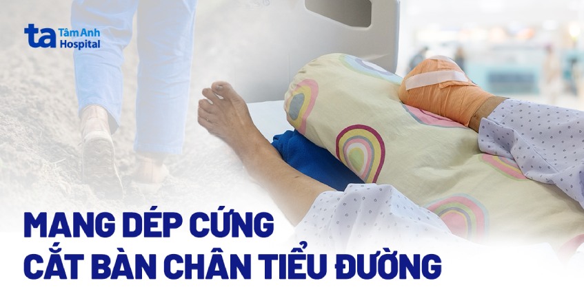 Dùng kim chích vết thương, tự nặn mủ dẫn đến cắt cụt bàn chân