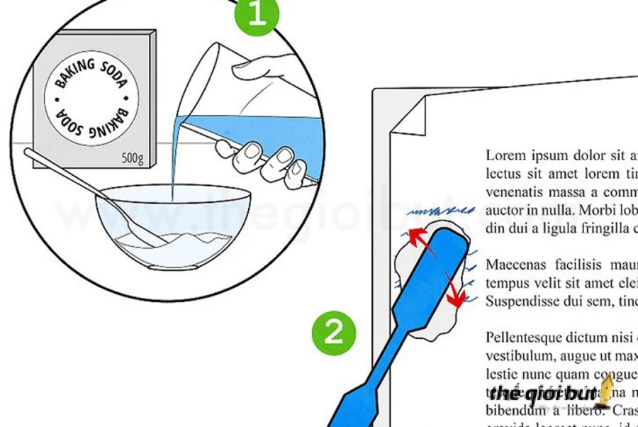 Mẹo tẩy mực bút bi trên giấy cực kì đơn giản | Cách tẩy mực bút bi trên