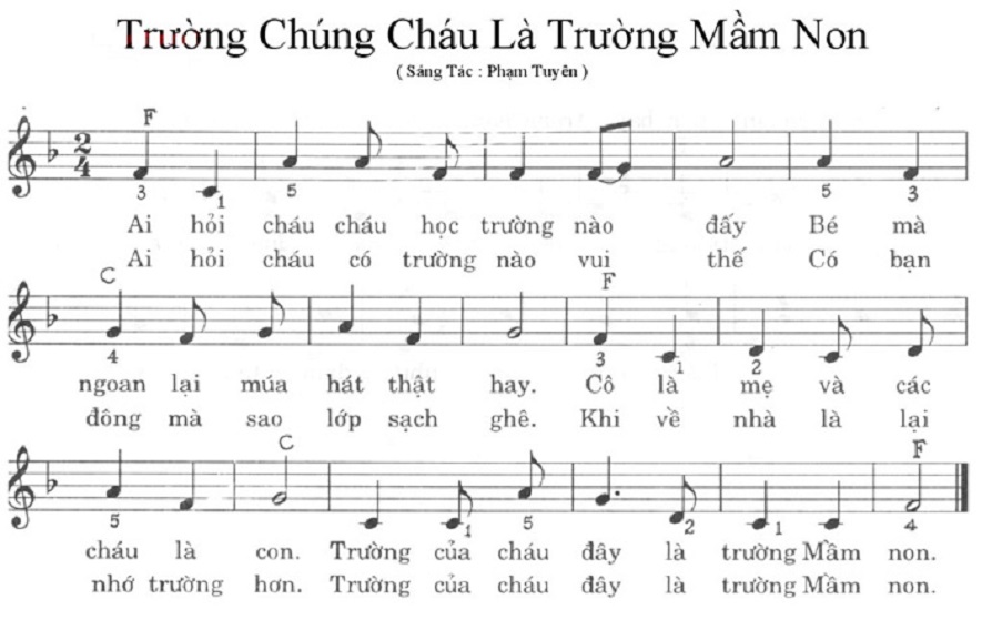 Những bài hát cho trẻ 3 4 tuổi kích thích trí thông minh và sáng tạo