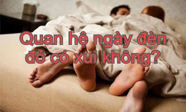 Quan hệ ngày đèn đỏ có hại không? Giải đáp tần tật A-Z