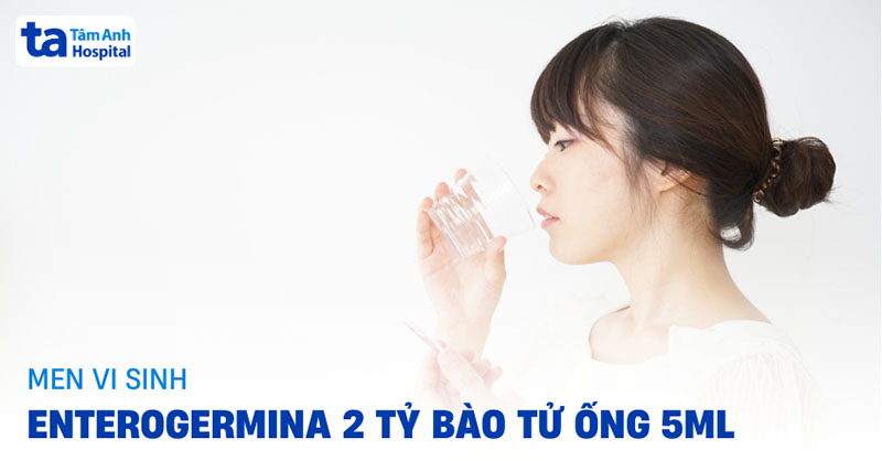 Men vi sinh Enterogermina 2 tỷ bào tử ống 5ml hỗ trợ tiêu hóa