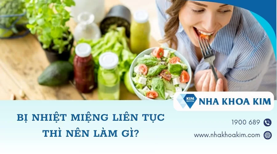 Tại sao bị nhiệt miệng liên tục, tái đi tái lại nhiều lần?