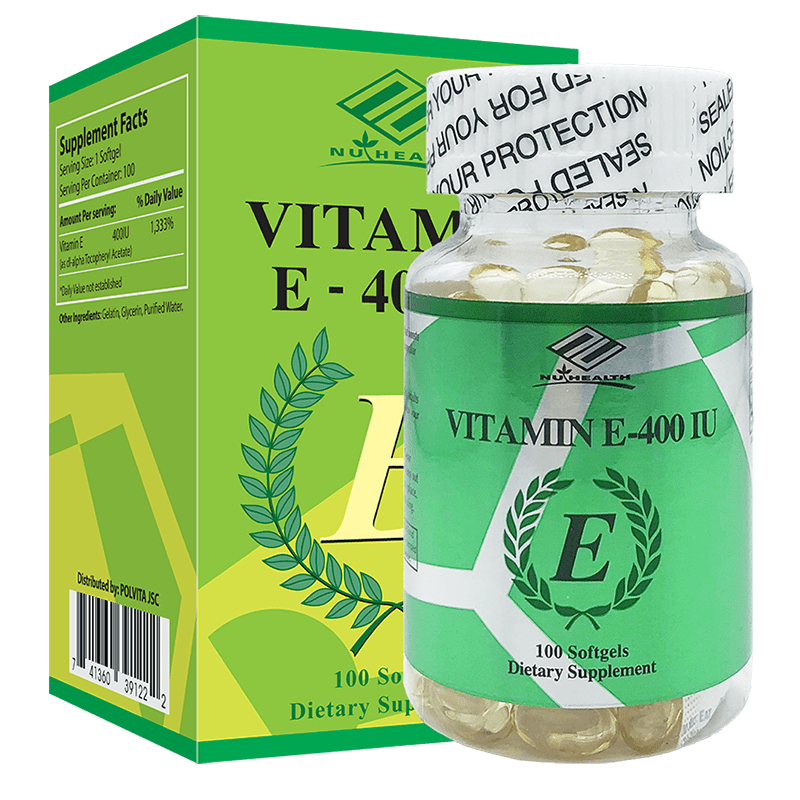 Vitamin E 400 IU uống ngày mấy viên? Uống vào thời điểm nào