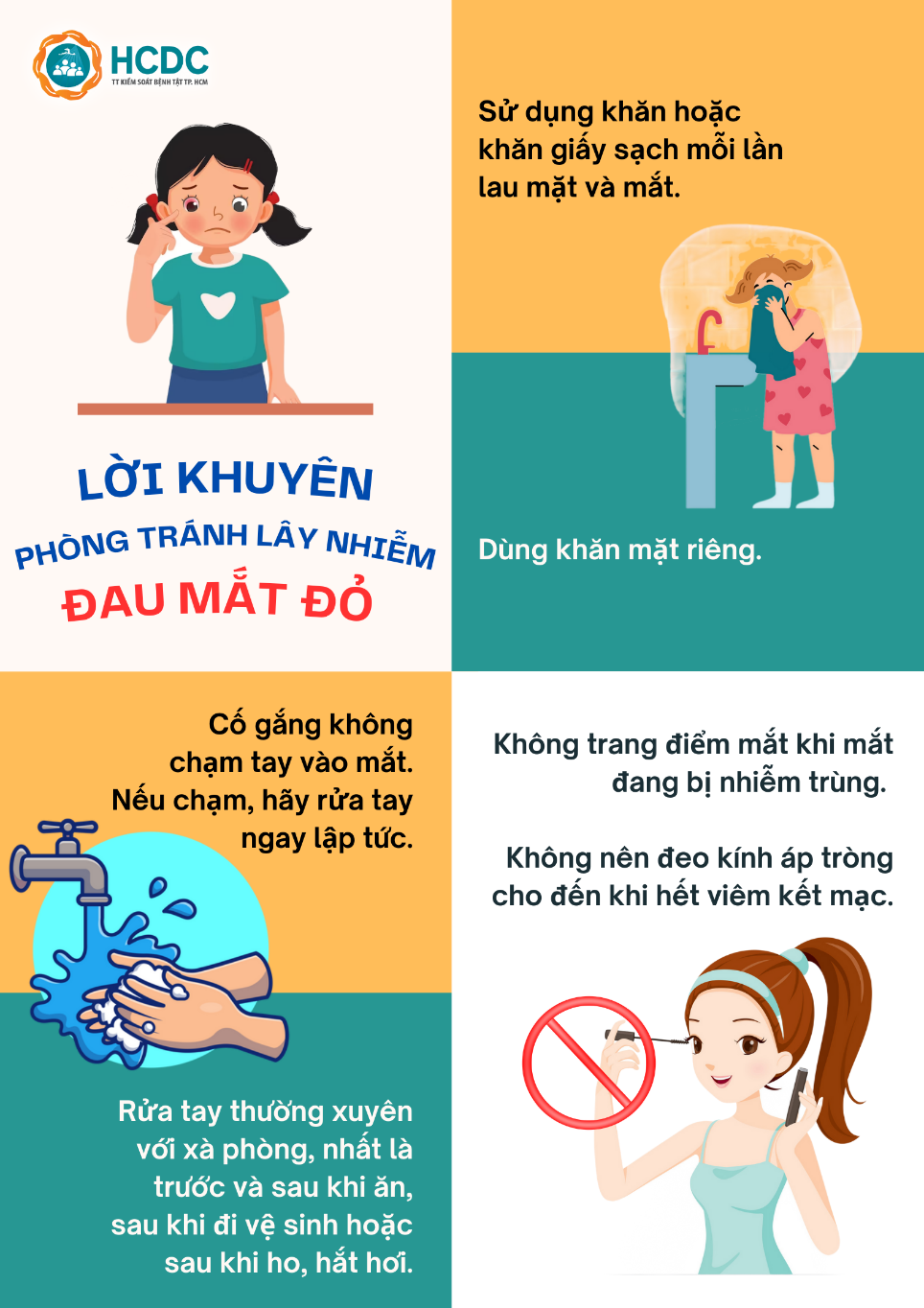 Đau mắt đỏ: Hướng dẫn chăm sóc khi mắc bệnh