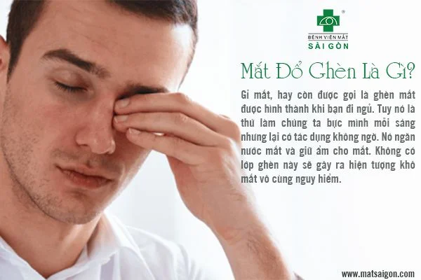 Mắt đổ ghèn dấu hiệu không thể coi thường