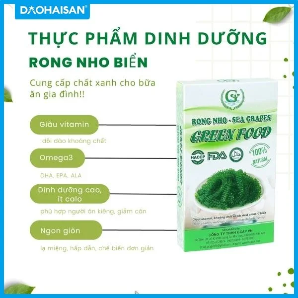 Bảo quản rong nho đúng cách để luôn được tươi ngon tại nhà