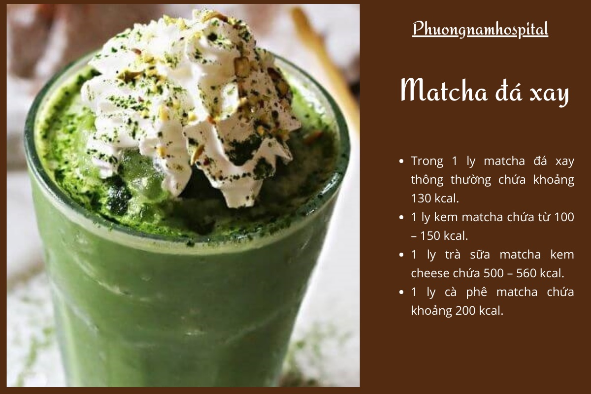 1 Ly Matcha Đá Xay Bao Nhiêu Calo? Mẹo Giảm Calo Cực Hay