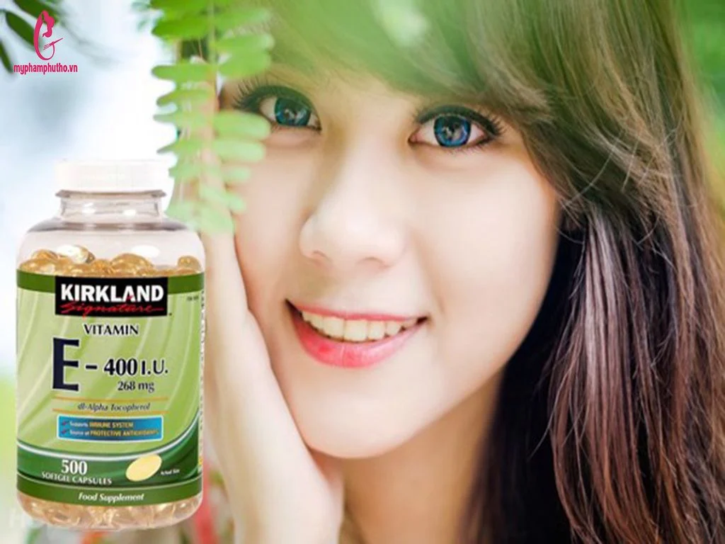 Viên uống Vitamin E Vàng 400 IU Kirkland Mỹ