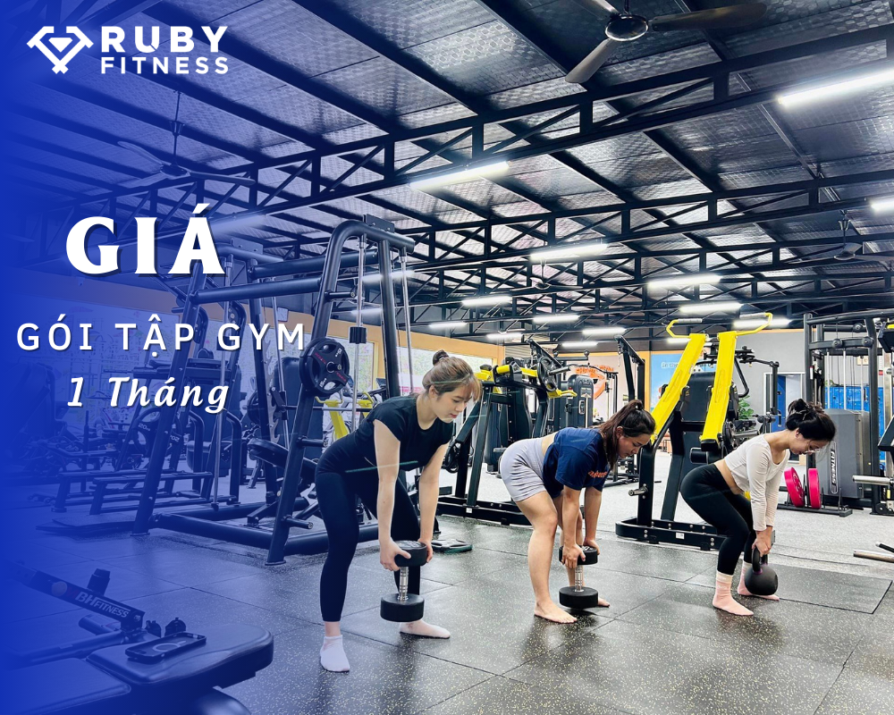 Mức Giá Gói Tập Gym 1 Tháng Của Các Phòng Tập Nổi Tiếng Hiện Nay