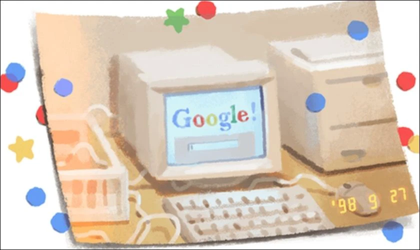 Sinh nhật lần thứ 25 của Google: Doodle tua lại thước phim