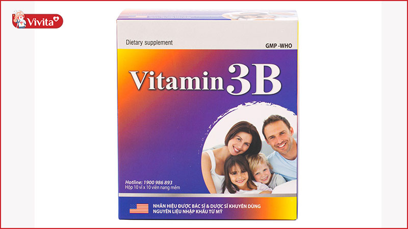 Vitamin 3B (B1, B6, B12 có tác dụng gì)? Liều Dùng Và Cách Dùng