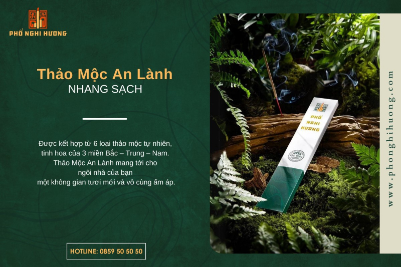 Nhang sạch Thảo Mộc An Lành