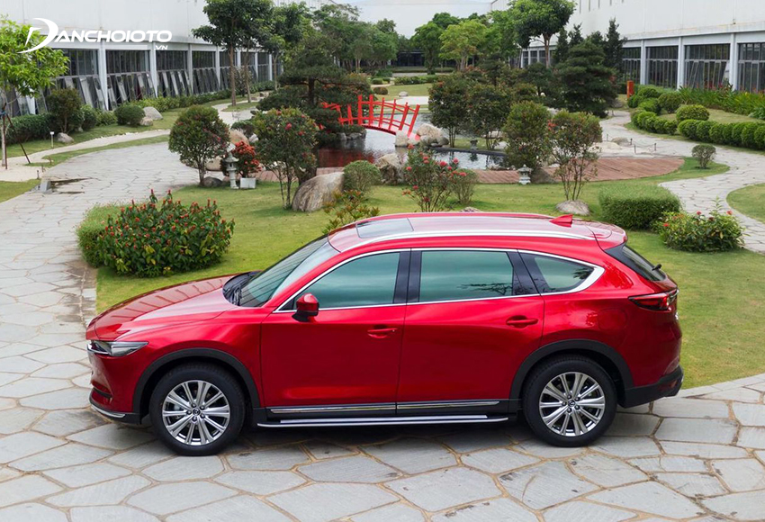 Mazda CX-8: Giá xe lăn bánh & thông số kỹ thuật (9/2024)