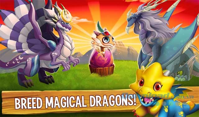 Dragon City 24.4.0 Chơi game Thành Phố Rồng trên máy tính