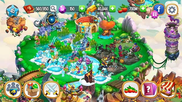 Dragon City 24.4.0 Chơi game Thành Phố Rồng trên máy tính