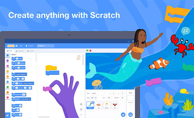 Scratch 3.29.1 Phần mềm lập trình dành cho trẻ em