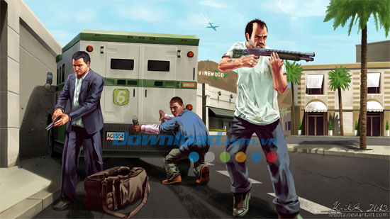 Grand Theft Auto V Game cướp đường phố GTA 5