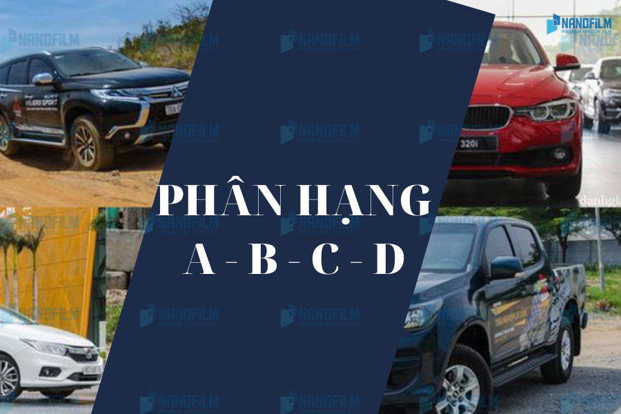 Phân hạng xe ô tô: phân khúc xe A, B, C, D là gì?