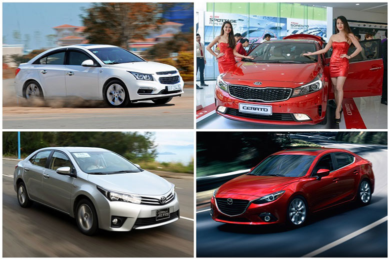 Top 5 mẫu xe đáng mua nhất phân khúc Sedan cỡ C