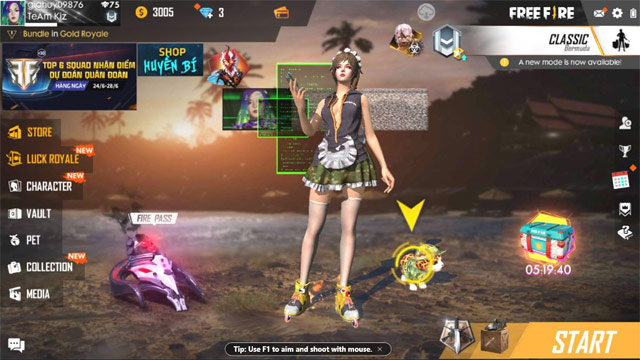 Garena Free Fire OB46 Game bắn súng sinh tồn miễn phí của Garena