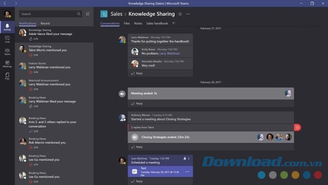 Microsoft Teams 1.7.00.18901 Ứng dụng học trực tuyến, họp online