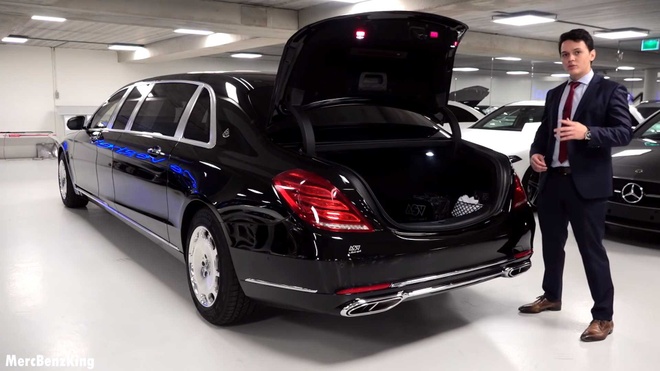 Maybach s600 nội thất có gì? Giá maybach s600 lăn bánh?