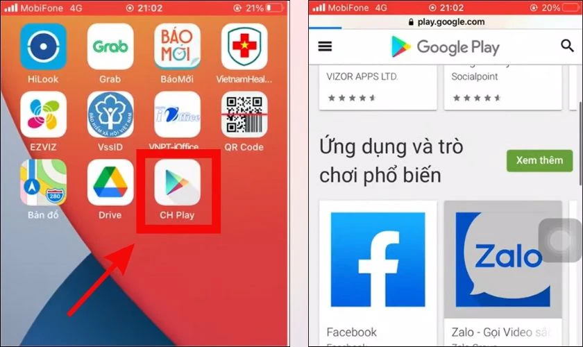 Cách tải CH Play cho iPhone nhanh chóng, miễn phí