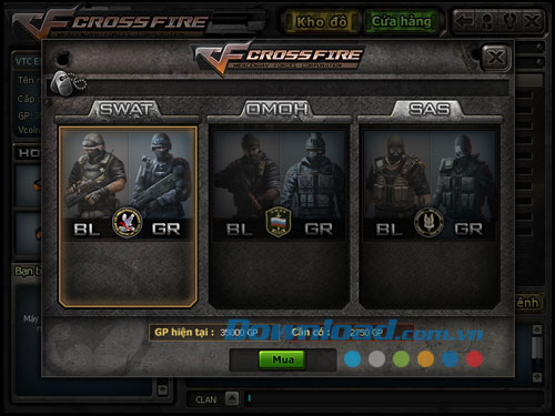 Đột kích 3.0 1496 Game CrossFire bắn súng hàng đầu