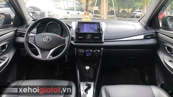 Toyota Vios 1.5G AT 2014 màu đen chạy 58.000 km