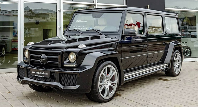 Mercedes-Benz G63 phiên bản kéo dài có giá bán gần 12,7 tỷ đồng