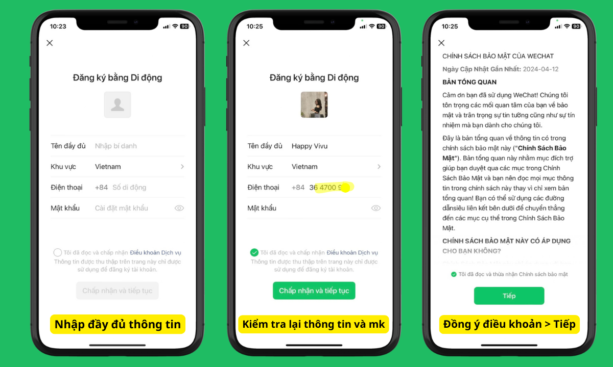 Hướng dẫn cài đặt và sử dụng ứng dụng Wechat