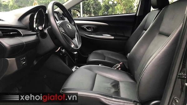 Toyota Vios 1.5G AT 2014 màu đen chạy 58.000 km