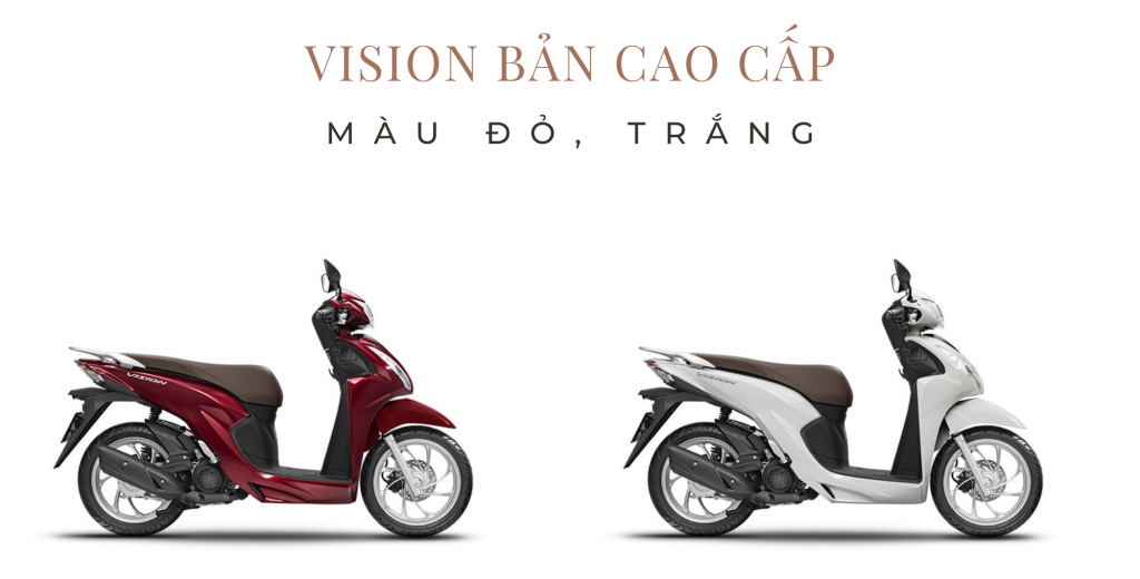 Các phiên bản xe Vision 2023 có gì khác nhau? Đâu là mẫu xe hợp với bạn?