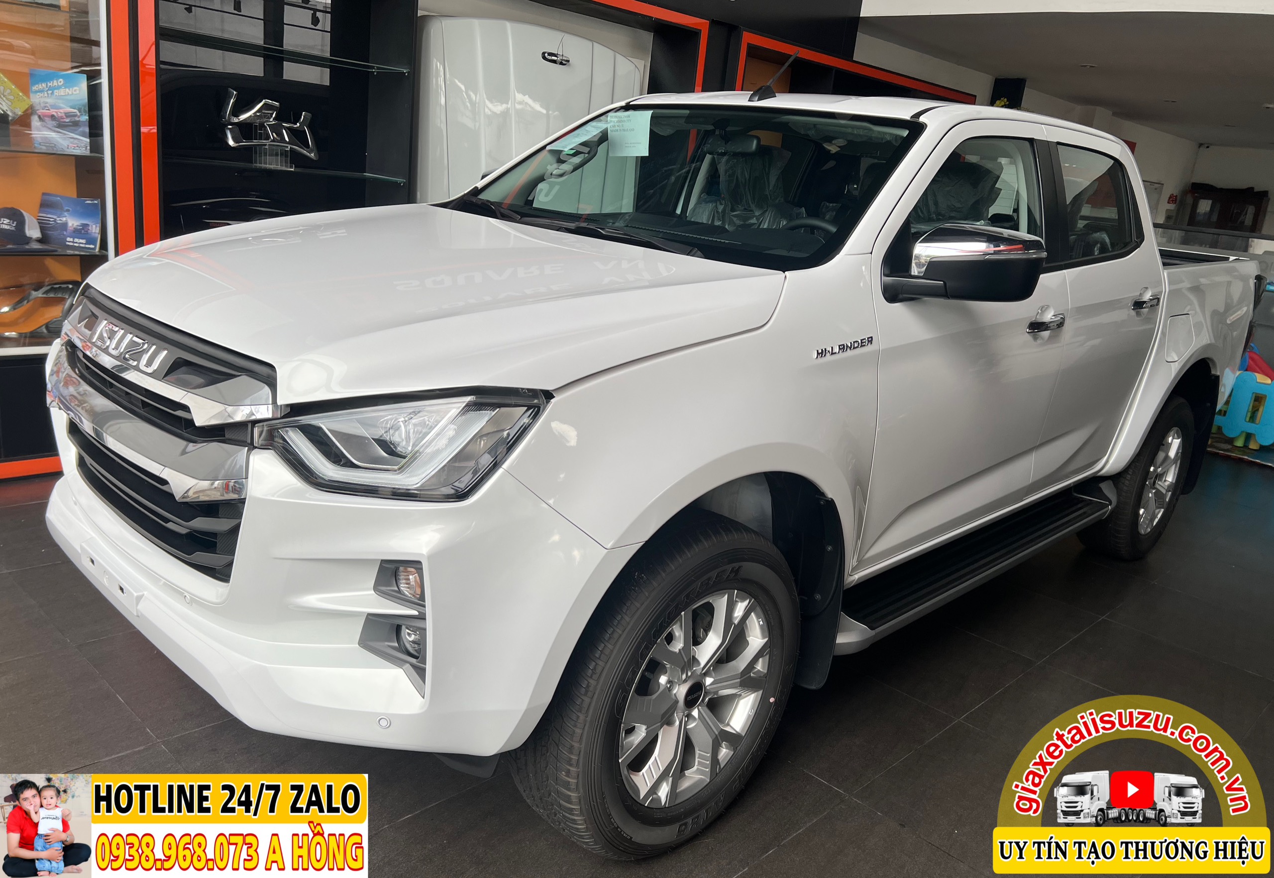 GIÁ XE ISUZU DMAX HILANDER 1.9L AT 4X2 2024