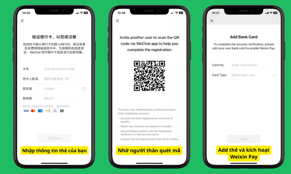 Hướng dẫn cài đặt và sử dụng ứng dụng Wechat