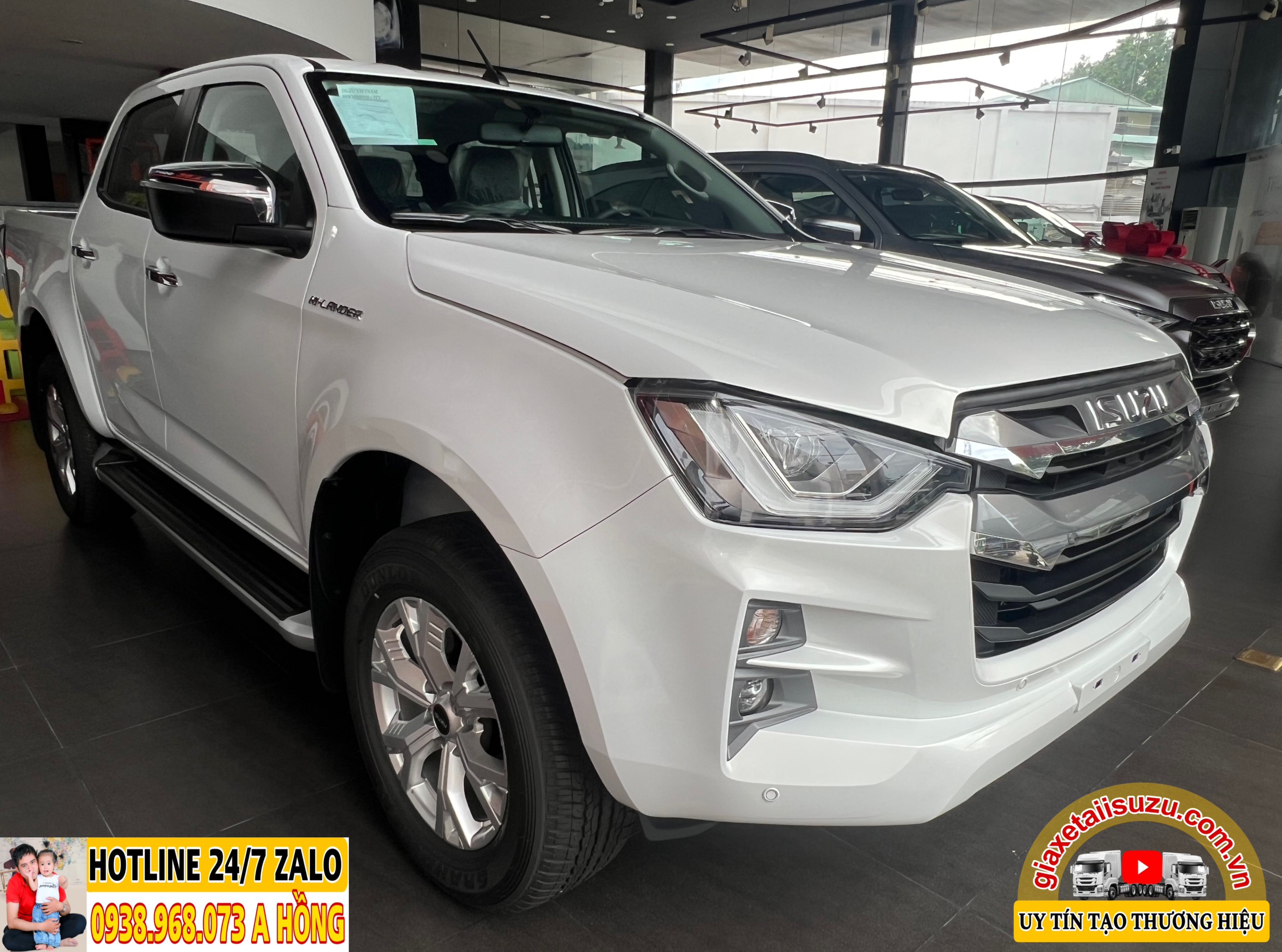 GIÁ XE ISUZU DMAX HILANDER 1.9L AT 4X2 2024