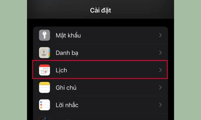 Cách cài lịch âm cho iPhone đơn giản, nhanh chóng nhất