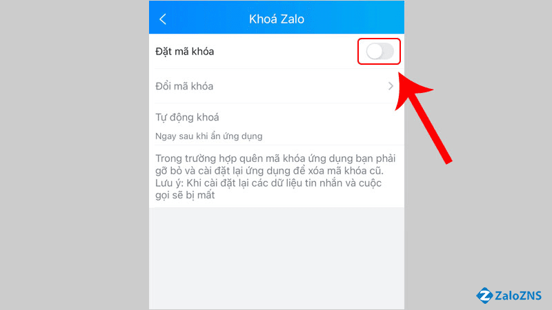 Cách tạo mật khẩu Zalo trên điện thoại để bảo mật tin nhắn